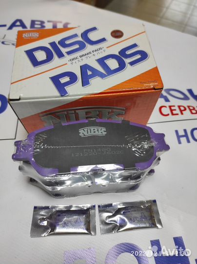 Колодки тормозные новые Pn 1480 Nibk комплект