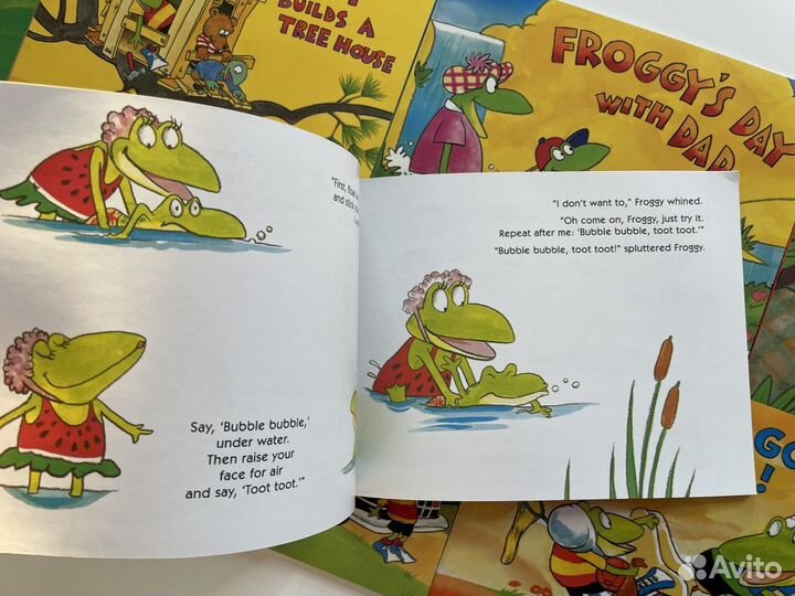 Froggy Детские книги на английском языке