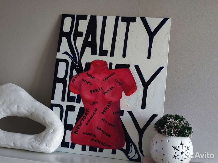 Картина маслом на холсте современная