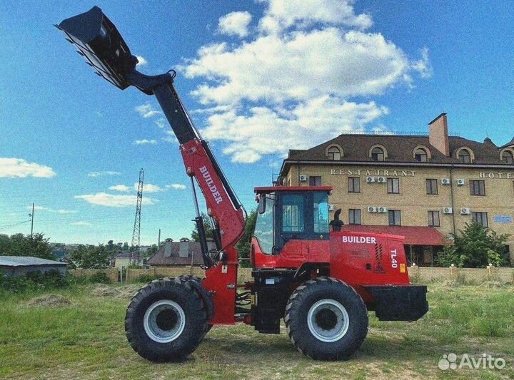 Телескопический погрузчик Builder TL40, 2023