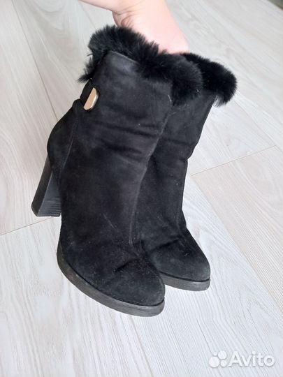 Ботинки 38-39 натуральные