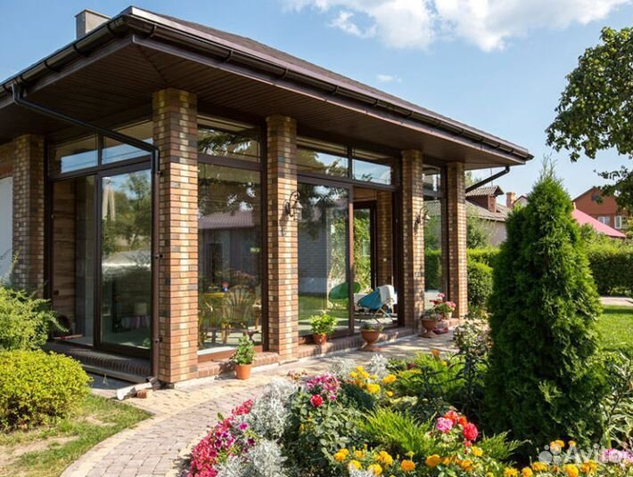 Раздвижные окна двери для беседок, террас, веранд