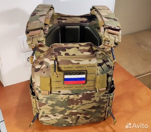 Бронежилет плитник (Plate carrier) Мультикам