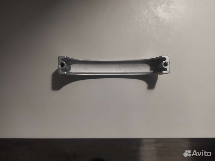 Ручка-скоба, светлый хром