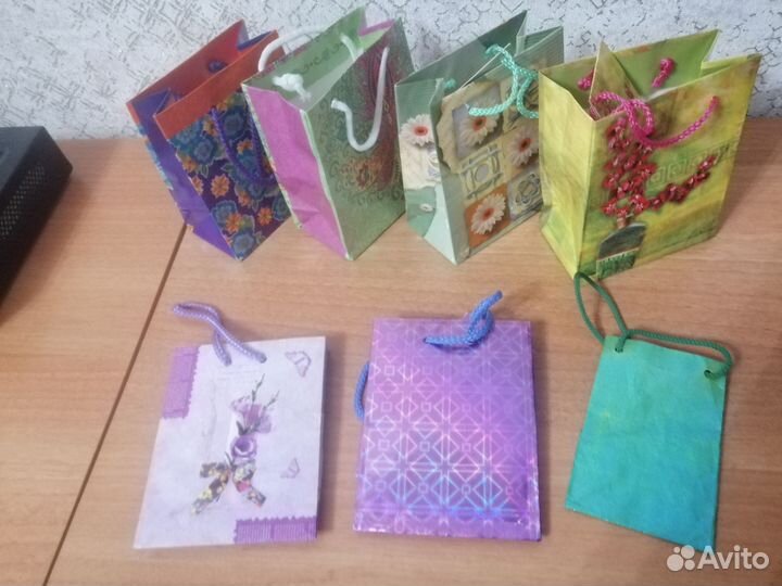 Пакеты подарочные