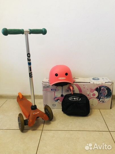 Самокат трехколесный Mini Micro