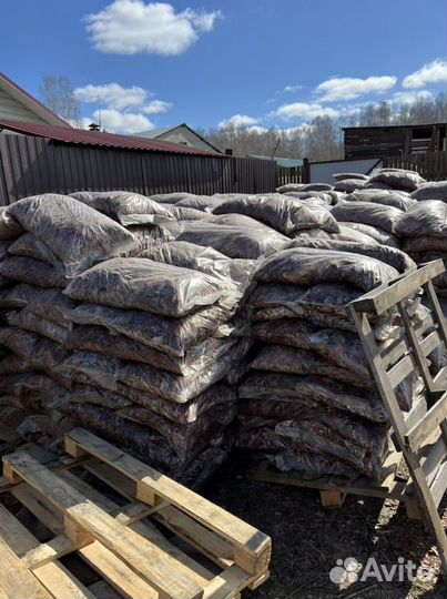 Кора лиственницы (мульча)