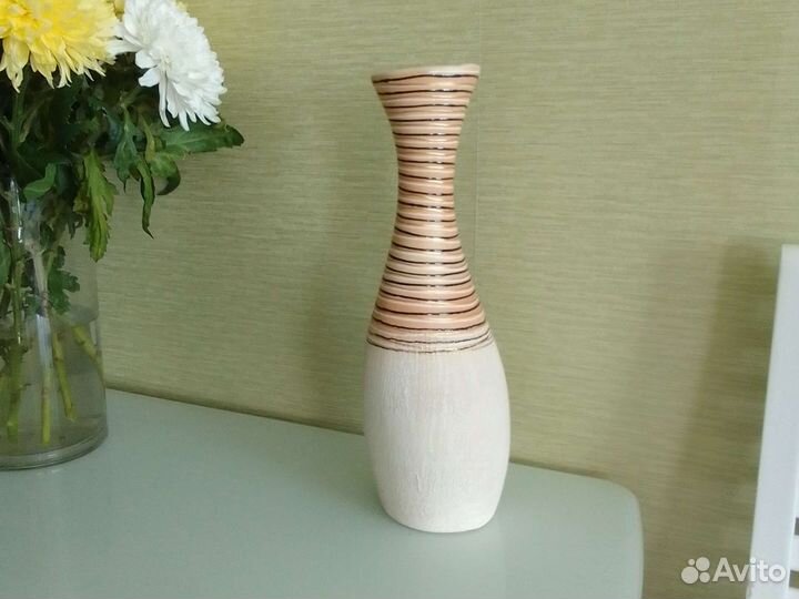 Керамическая ваза