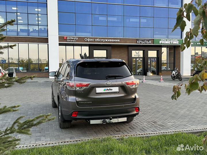 Toyota Highlander 3.5 AT, 2014, 188 986 км
