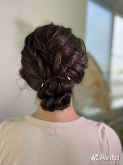 Макияж и прическа