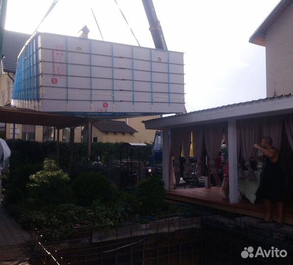 Бассейн цельный