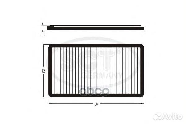 Фильтр салона SCT SA-1209 SA1209 SCT