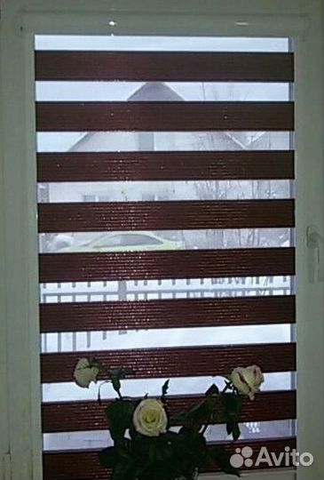 Рулонные шторы мини блэкаут J4422