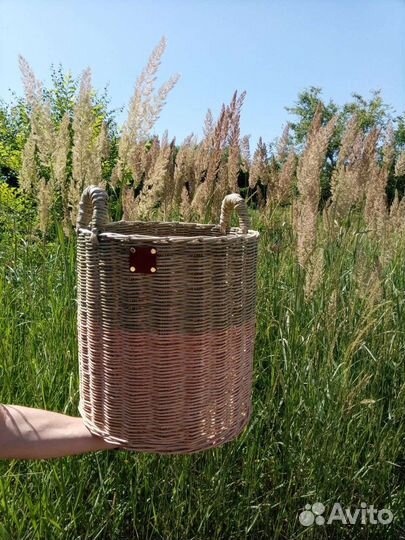 Корзина плетеная