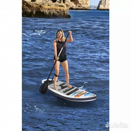 Сапборд SUP-Доска надувная bestway White Cap