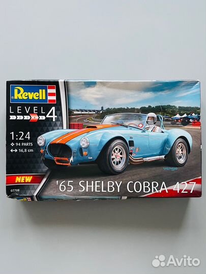 Сборная модель Shelby Cobra 1:24