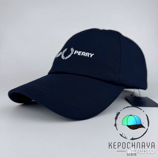 Бейсболка Fred Perry Премиум Синяя