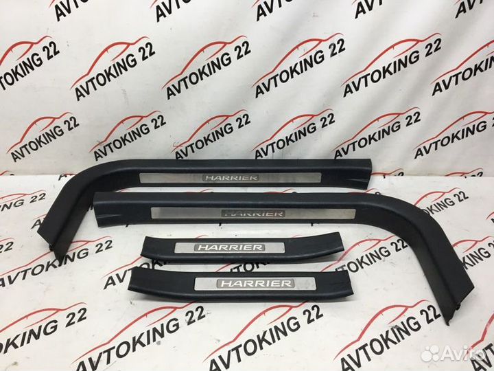 Накладка на порог (комплект) Toyota Harrier MCU35