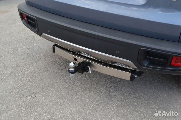 Фаркоп съемный квадрат с нерж Haval Dargo 2022+