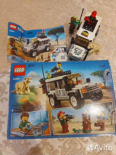 Конструктор lego City 60267 Внедорожник для сафари
