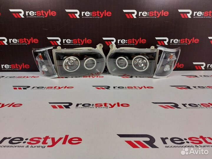 Фары Nissan Terrano R50 LED Темные R1905