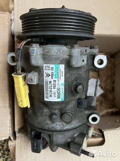 Компрессор кондиционера Citroen, Peugeot