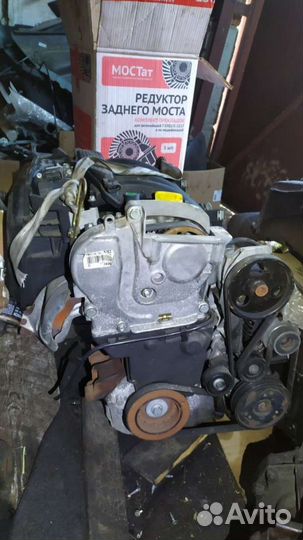 Двигатель renault scenic K4M708 1.6 бензин 2002
