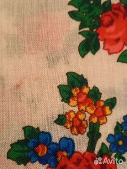 Павловопосадский платок, шерсть (Новый)