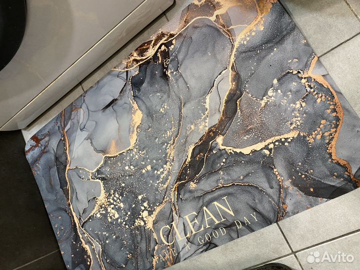 Новый Коврик для ванной прорезиненный 50*80