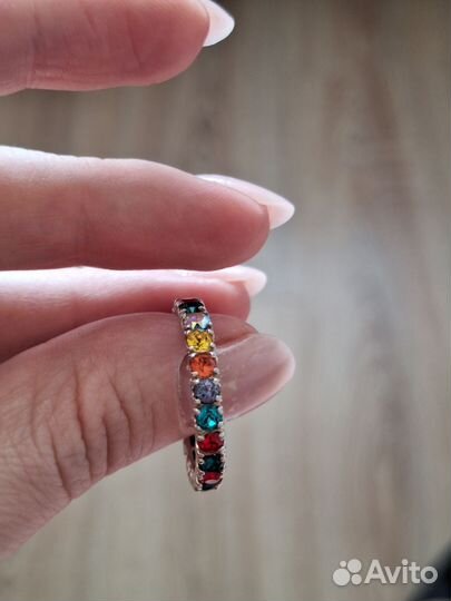 Кольцо-дорожка, серебро 925, Англия