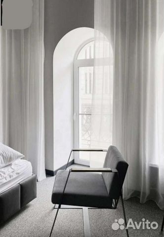 Шторы готовые, тюль белая