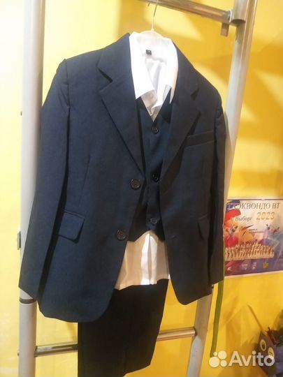 Школьный костюм для мальчика 130