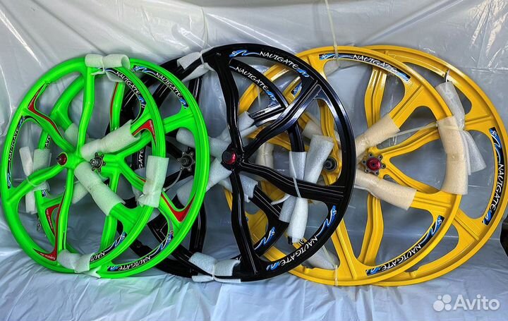 Диски на велосипед литые 26 (пара)