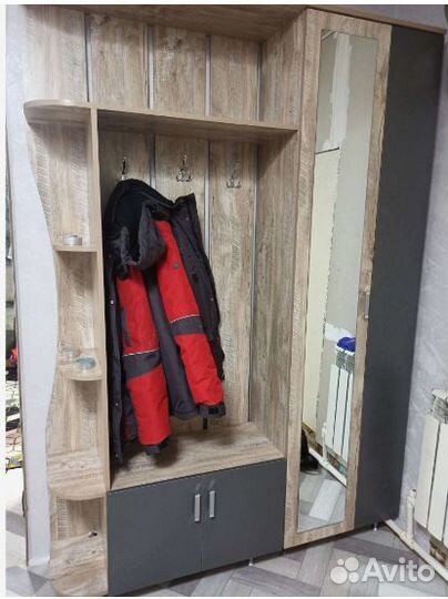 Прихожая Лика 1 графит юкон 1.5 метра