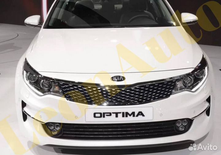 Капот Kia Optima 4 2015-2020 Белый