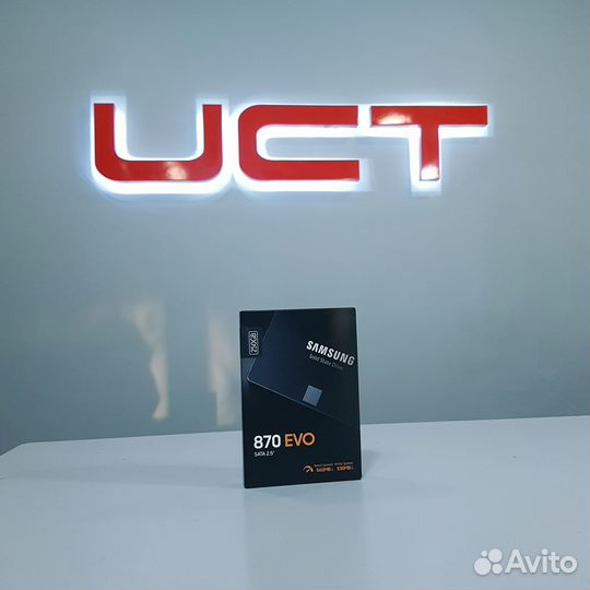 SSD SATA накопитель Samsung 870 EVO 250 GB (новый)
