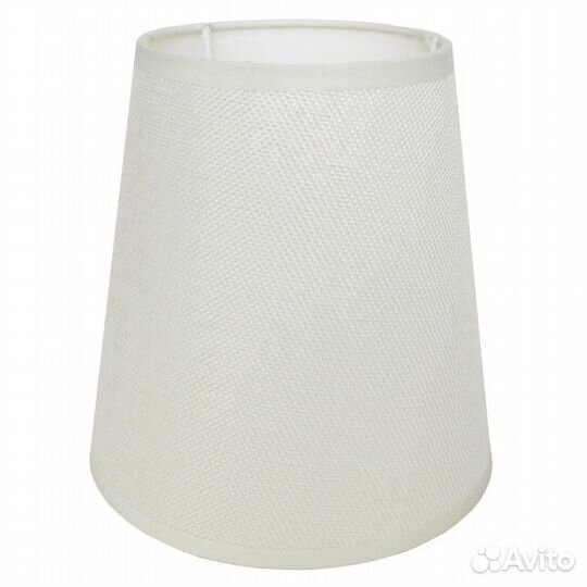 Абажур А16211 ткань+пленка пвх Е14Х 40Вт Лен молоч