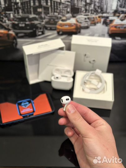 Наушники Apple AirPods 3 lux качество