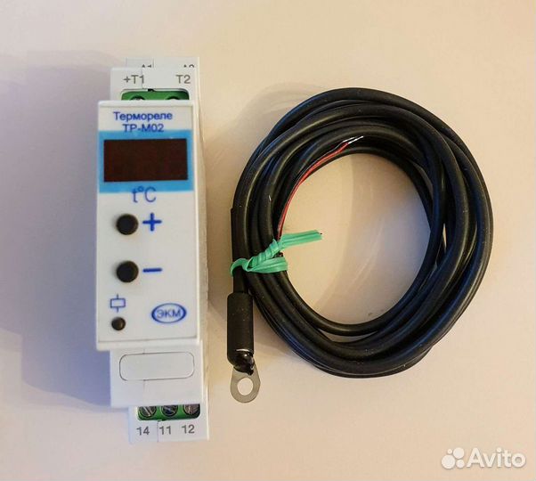 Термореле (терморегулятор) с индикацией тр-М02