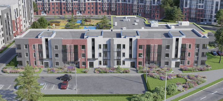 1-к. квартира, 37,7 м², 3/3 эт.