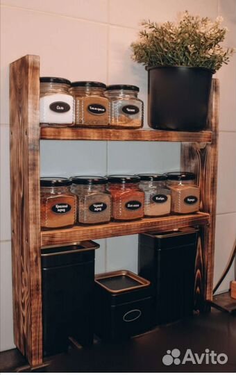 Полки деревянные