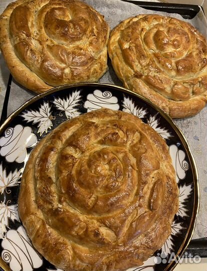 Хлеб слоеный с ореховой травой. Хайчу