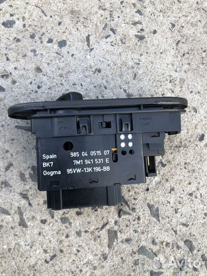 Блок управления светом Volkswagen Sharan 1