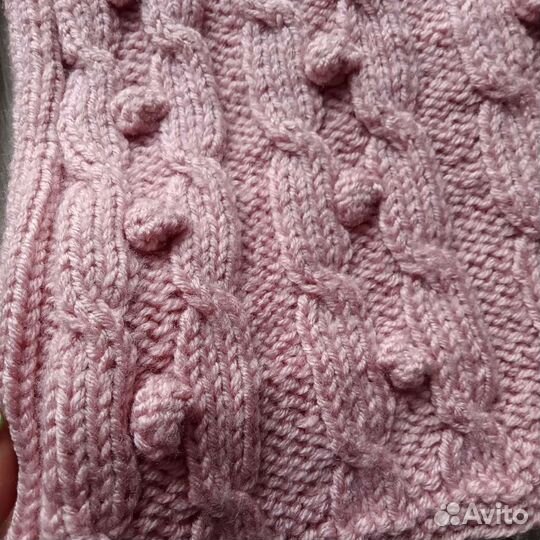 Шапка и снуд женский