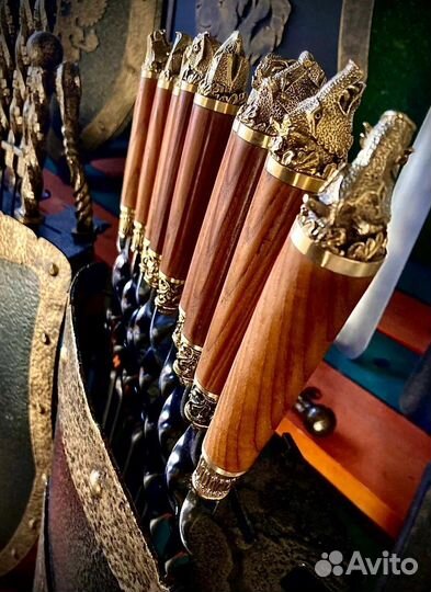 Шампура подарочные Звери