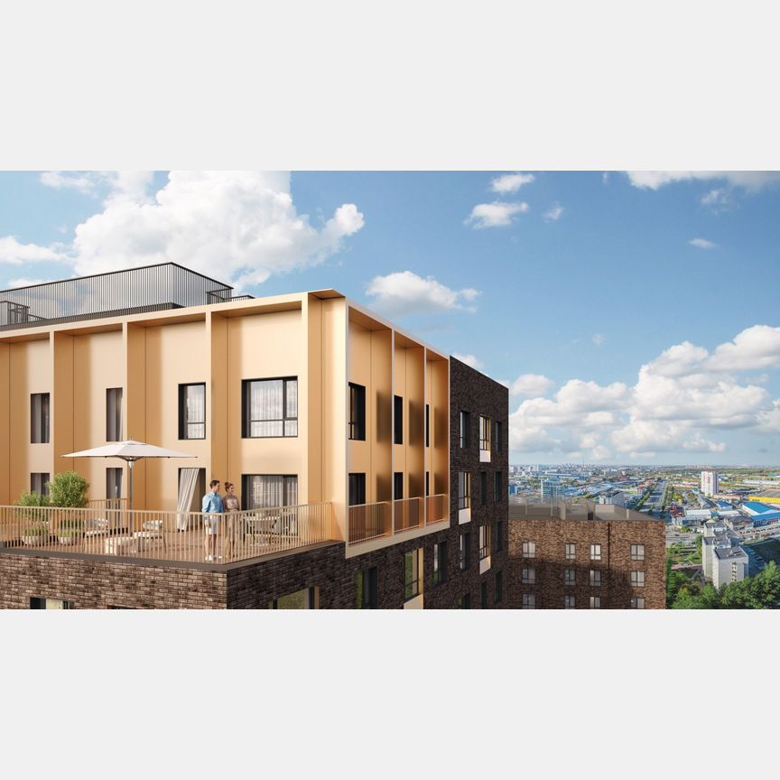 2-к. квартира, 61,5 м², 12/23 эт.