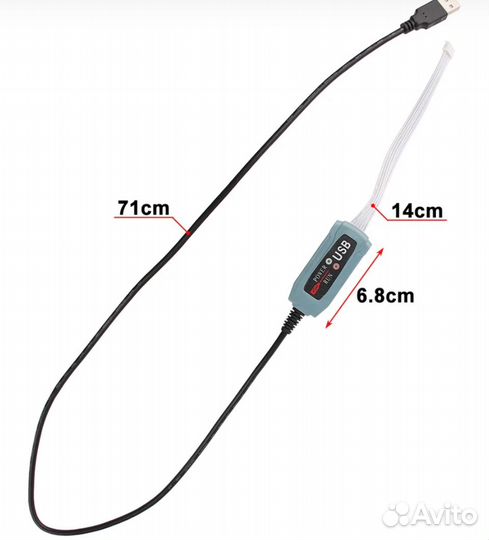 Адаптер USB Телекран f21-e1b 24-6d f24-60