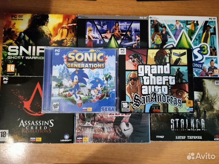 Диски игры на пк