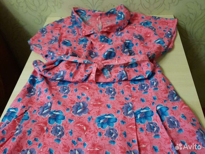 Халаты, платье ситцевые новые СССР