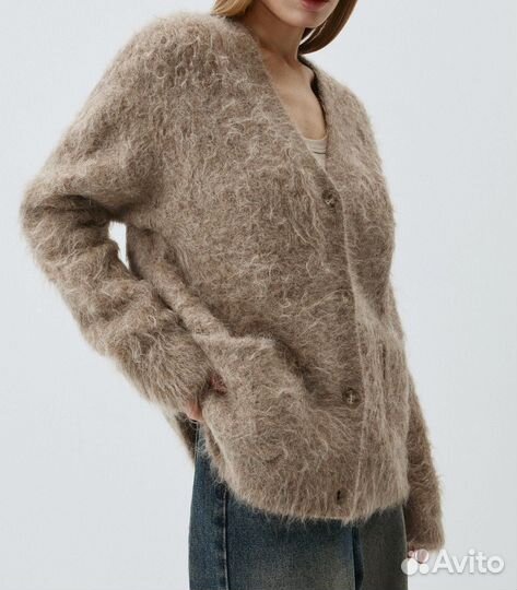 Свитер с длинным ворсом premium toteme